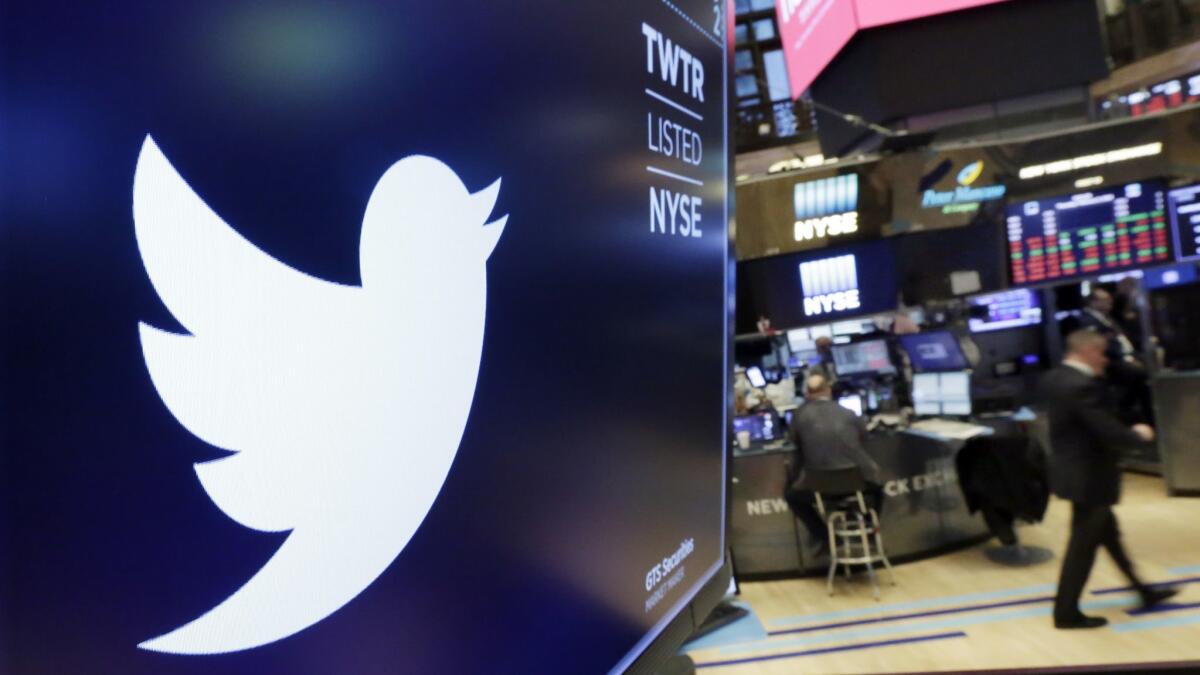 Twitter has stepped up its effort to purge unwelcome accounts so that “the conversation on the platform is healthier,” Twitter Chief Executive Jack Dorsey told analysts on a conference call Friday.