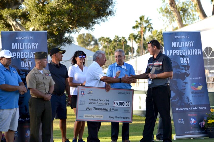 Military Appreciation Day at 2020 Hoag Classic. This year's Hoag Classic tournament slated for March 6 through 8.