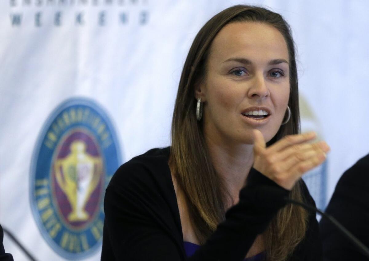 Martina Hingis was once ranked No. 1 in the world and won five Grand Slam singles titles and 43 career WTA singles titles.