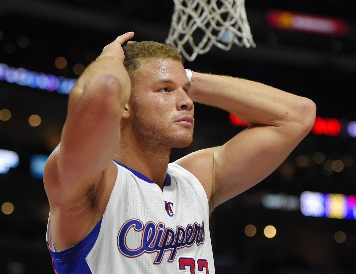 Blake Griffin and the Clippers open the 2014-15 NBA season against the injury-riddled Oklahoma City Thunder tonight at Staples Center.