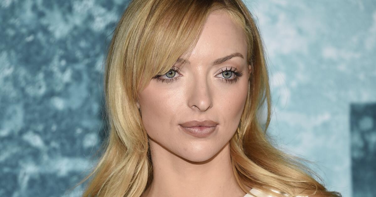 Francesca Eastwood was arrested on suspicion of domestic violence