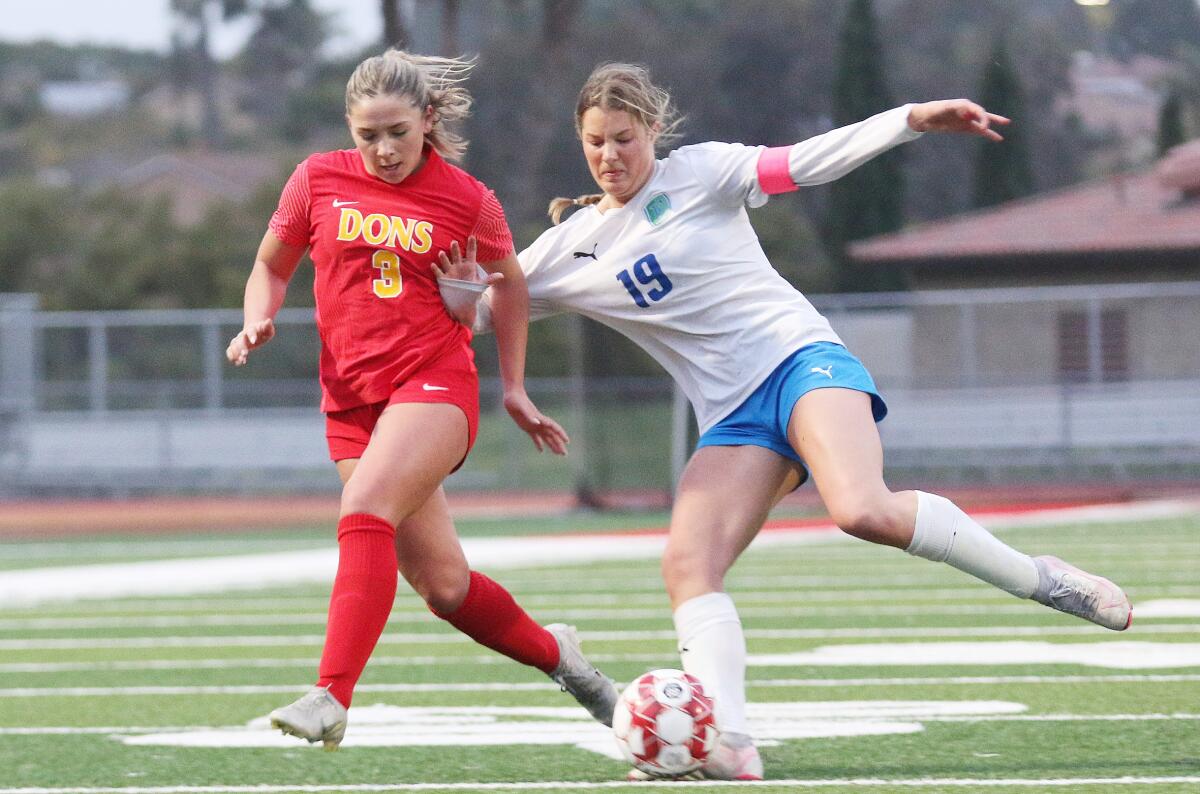 Cathedral senior Claire Curran put on a virtuoso performance against Eastlake.