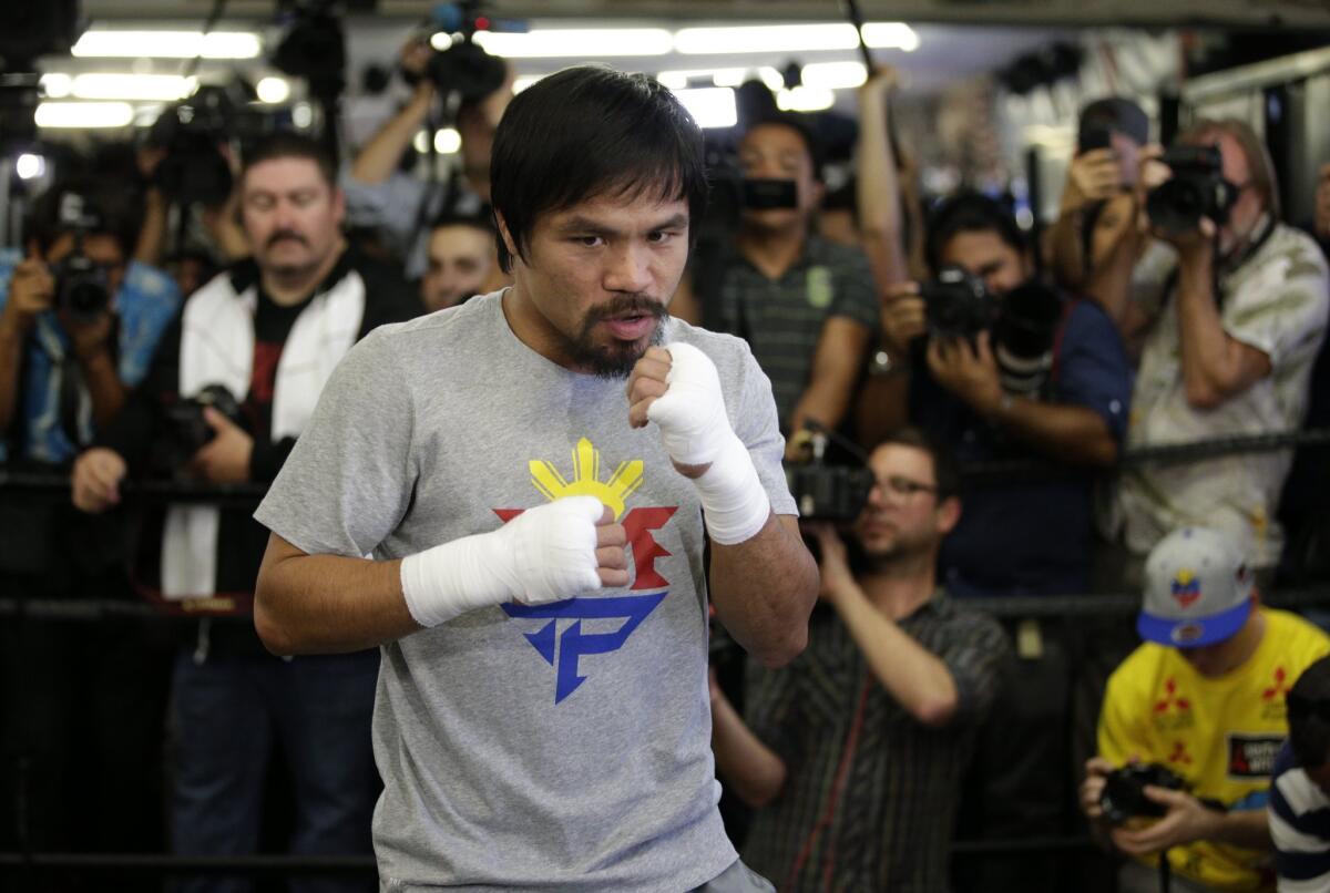 El duelo entre Manny Pacquiao y Floyd Mayweather podrá ser visto en México gratis, a diferencia de los $100 en EE.UU.