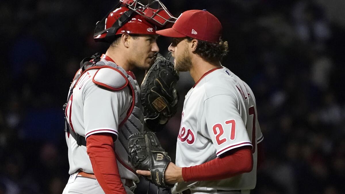 Nola gives up key homer as Phillies lose 3-1 to Cubs