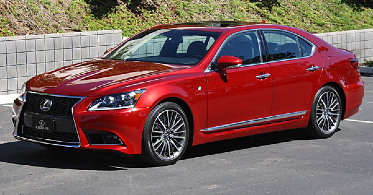 First Drive 13 Lexus Ls 460 F Sport Los Angeles Times