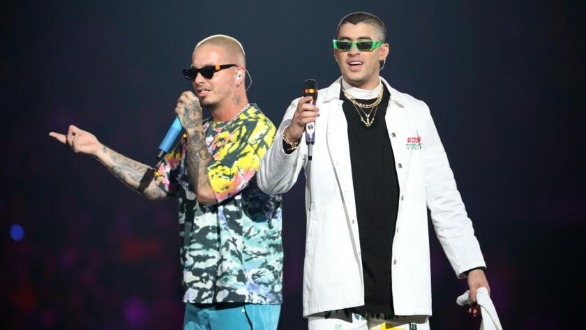 J Balvin y Bad Bunny entre los 50 mejores de Billboard