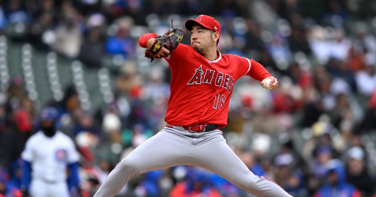 Five-run third inning sinks Angels in series finale loss to Cubs