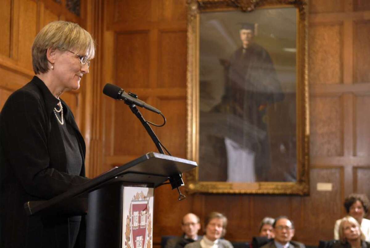 Harvard President Drew Faust condemned a student group's decision to celebrate a "black" Mass.
