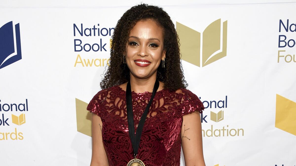 Jesmyn Ward won her second National Book Award Wednesday for her novel "Sing, Unburied, Sing."