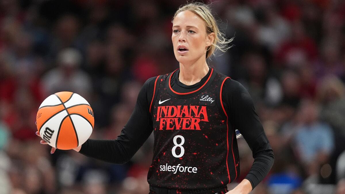 Sophie Cunningham doesn't blame Bria Hartley for season-ending injury - Los Angeles Times