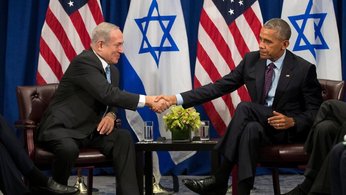 The United States agreed to a $38 billion, 10-year aid package for Israel in September. (Drew Angerer / Pool Photo)