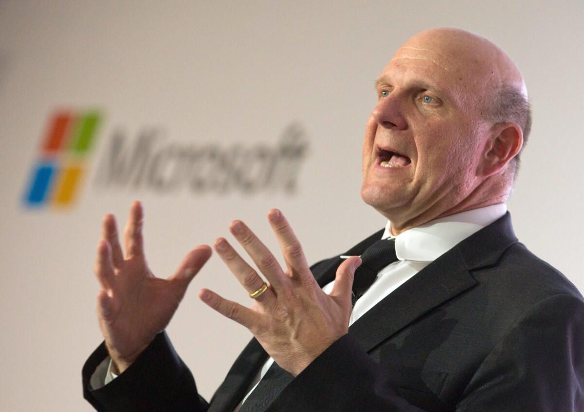 Steve Ballmer, shown in 2012, noted Monday that the Clippers are "not my team yet."