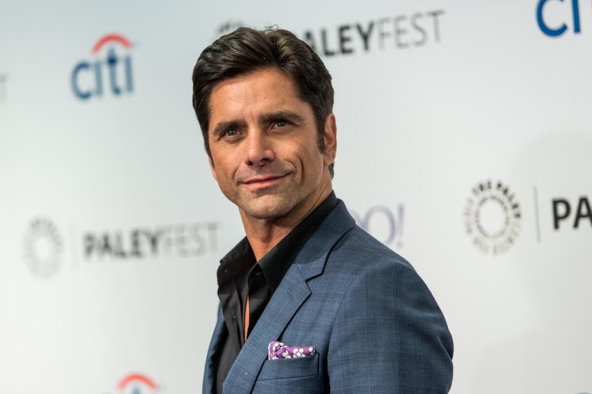 John Stamos attends the 2015 PaleyFest Fall TV Previews at the Paley Center for Media in Beverly Hills. The actor has pleaded no contest to a DUI charge.