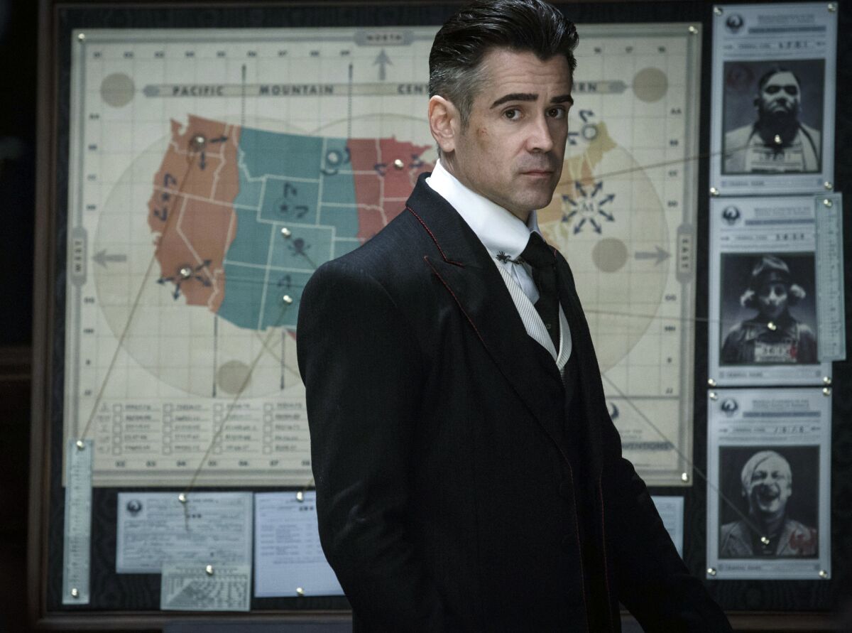 Colin Farrell appears in "Fantastic Beasts and Where to Find Them."