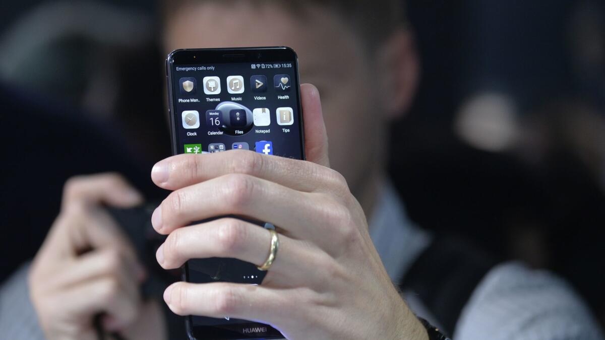Huawei Mate 10 smartphone 