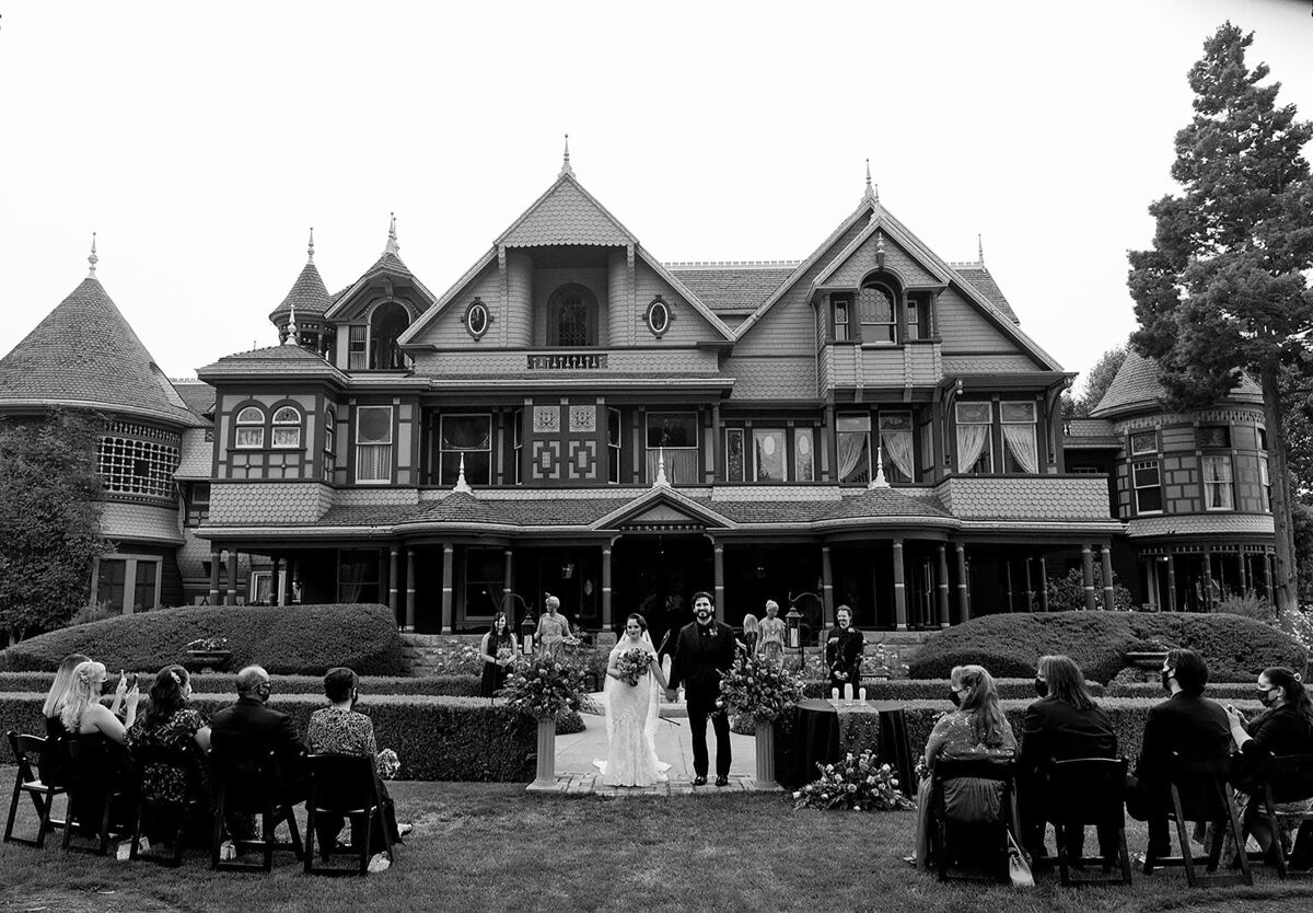 The historic — and some say haunted — Winchester Mystery House in San Jose 