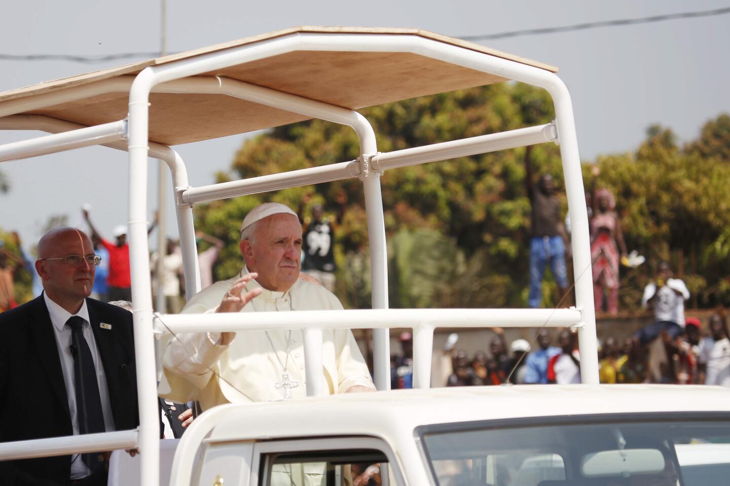 Pope in Central African Republic