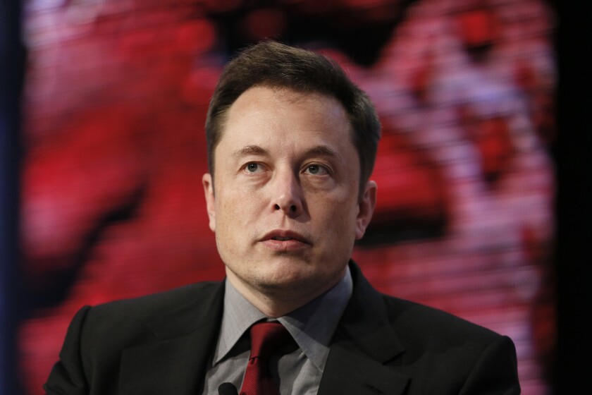 Tesla Chief Executive Elon Musk