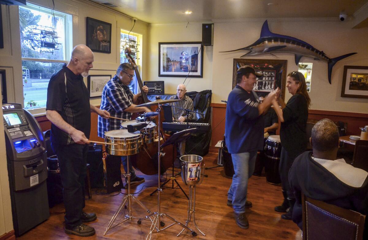 Latin jazz at Pier 23, San Francisco. (Cristopher Reynolds)