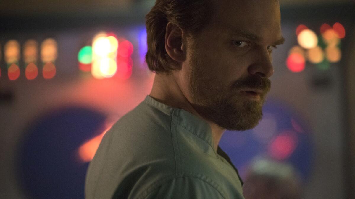 David Harbour in a scene from "Stranger Things."