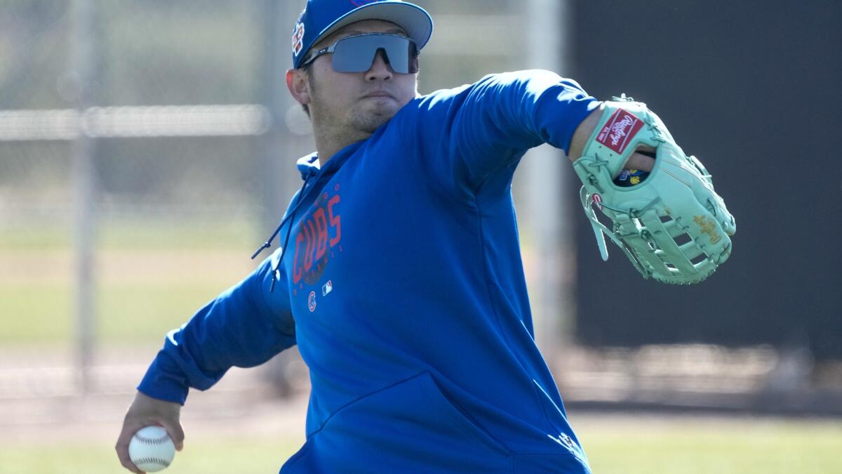 Cubs right fielder Seiya Suzuki withdraws from WBC after suffering moderate  left oblique strain 