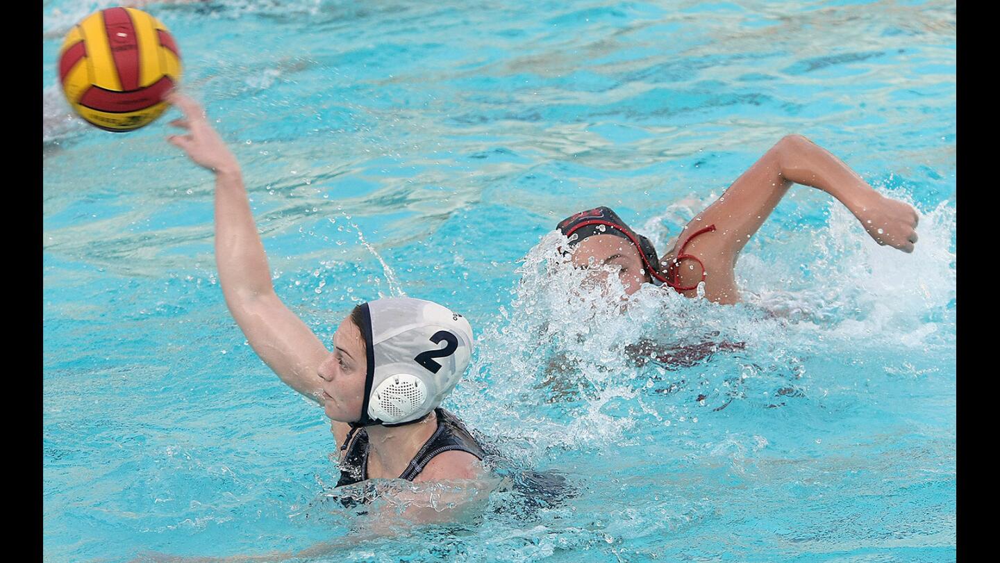 Photo Gallery: CV girls' water polo beats Burroughs, 14-3
