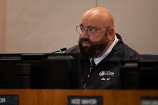 La Mesa Mayor Mark Arapostathis attends City Council meeting on Tuesday, May 23, 2023.