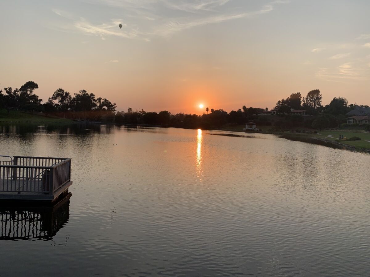 Zorro Lake at Fairbanks Ranch Estates.