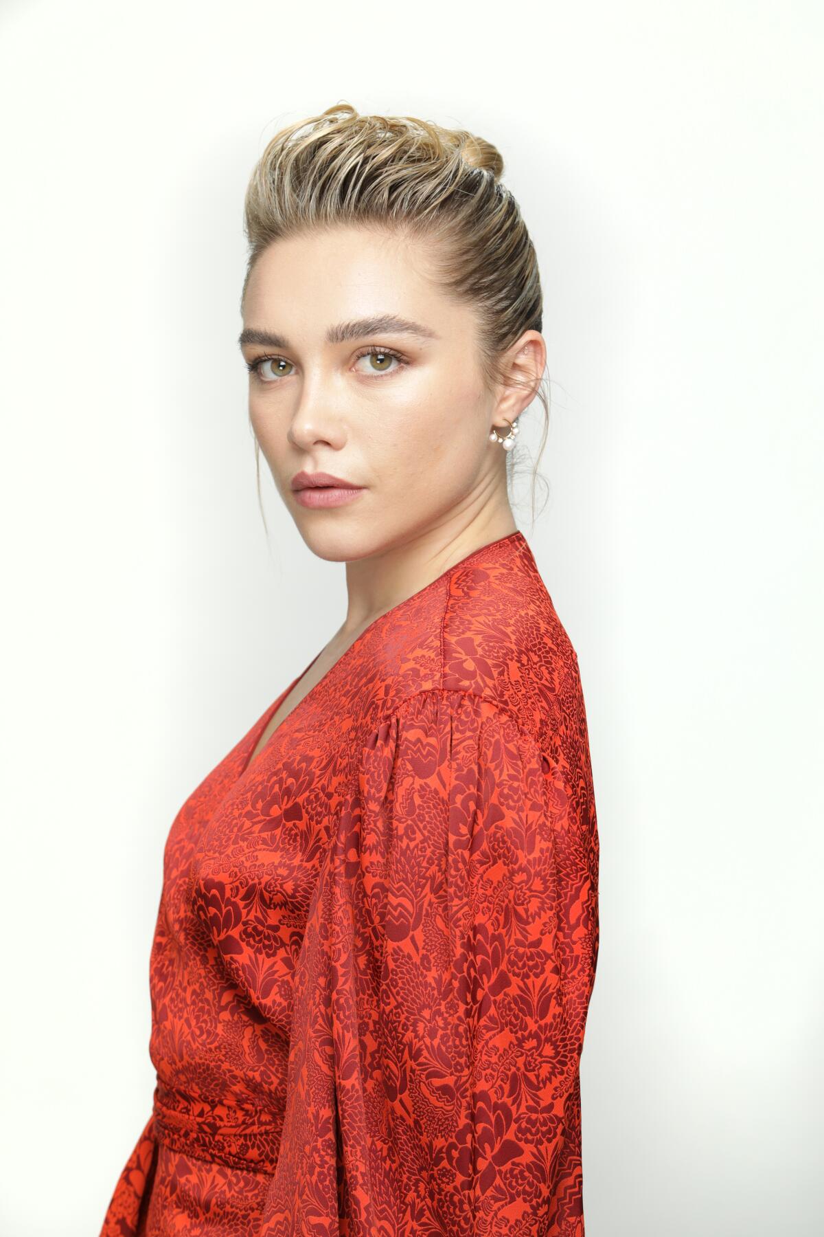 Florence Pugh is nominated in the supporting actress category for her role in "Little Women."