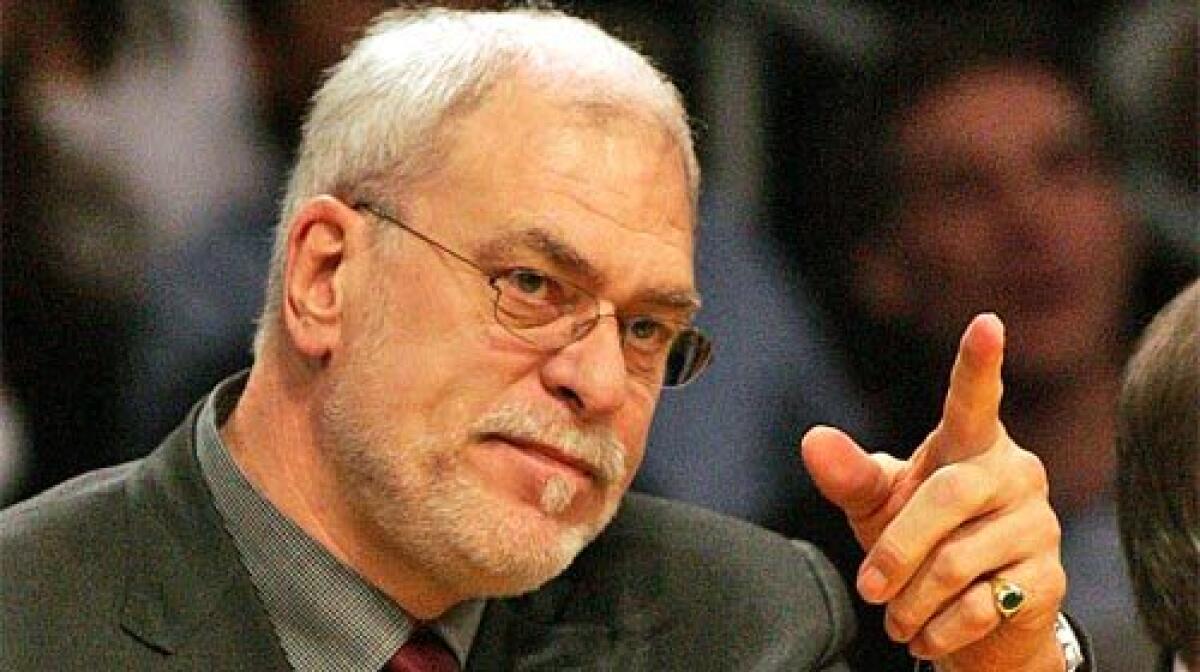 Coach Phil Jackson believes a 50-win season for the Lakers is out of the question because the team has been inconsistent in building an 11-8 record this season.