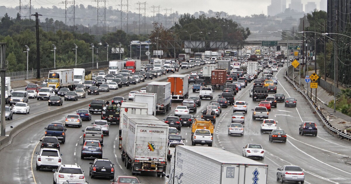 Current traffic conditions for your morning commute Los Angeles Times