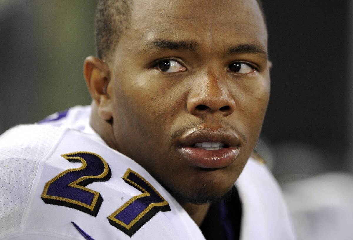 Baltimore Ravens running back Ray Rice will miss the first two games of the regular season for violating the NFL's personal conduct policy.