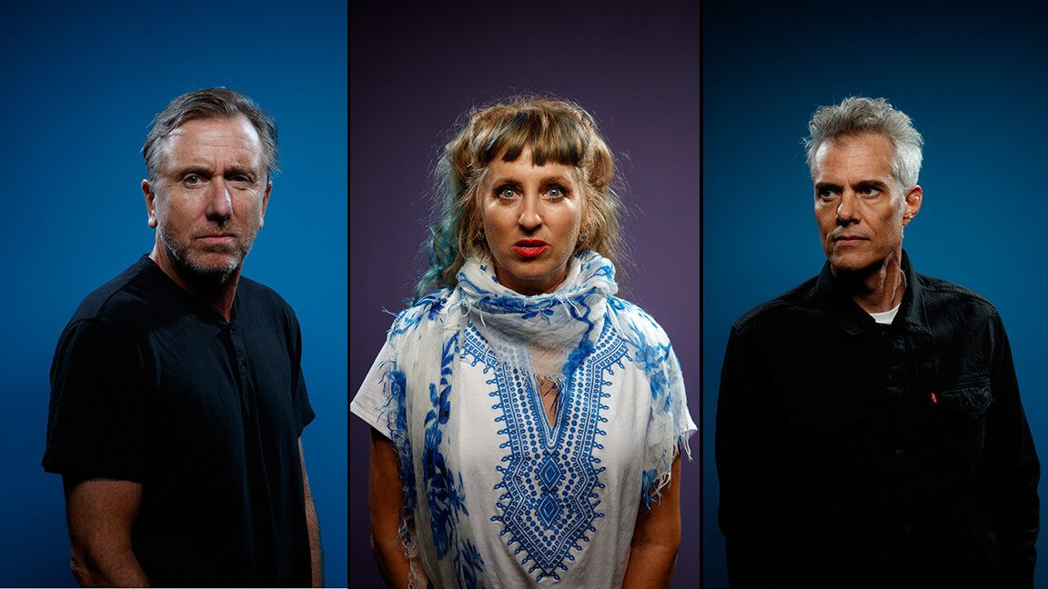 Actors Tim Roth, Kimmy Robertson and Dana Ashbrook from the television series "Twin Peaks."