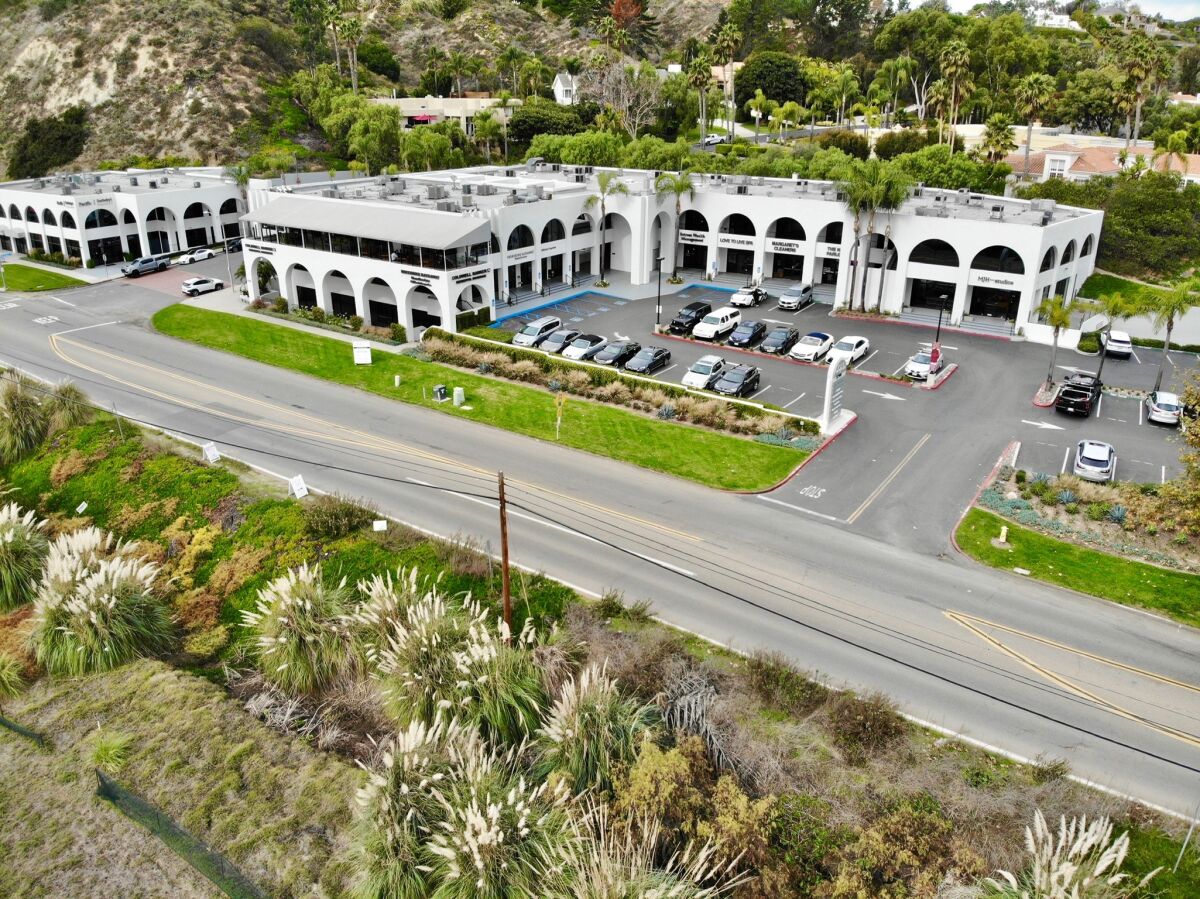 The Polo Plaza mixed-use buildings sit across from the Del Mar Polo Fields at 3702 and 3790 Via de la Valle.