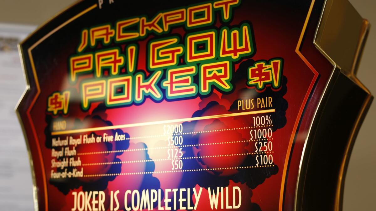 At local casinos, you'll find both kinds of pai gow. In general, East and South County casinos have Joker's Wild; North County's have Vegas-Style.