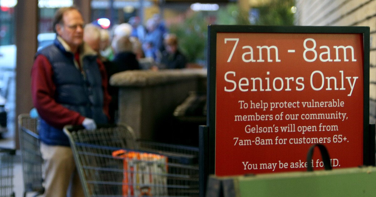 Coronavirus impacts everybody. Seniors want further precautions Coronavirus impacts everybody. Seniors want further precautions