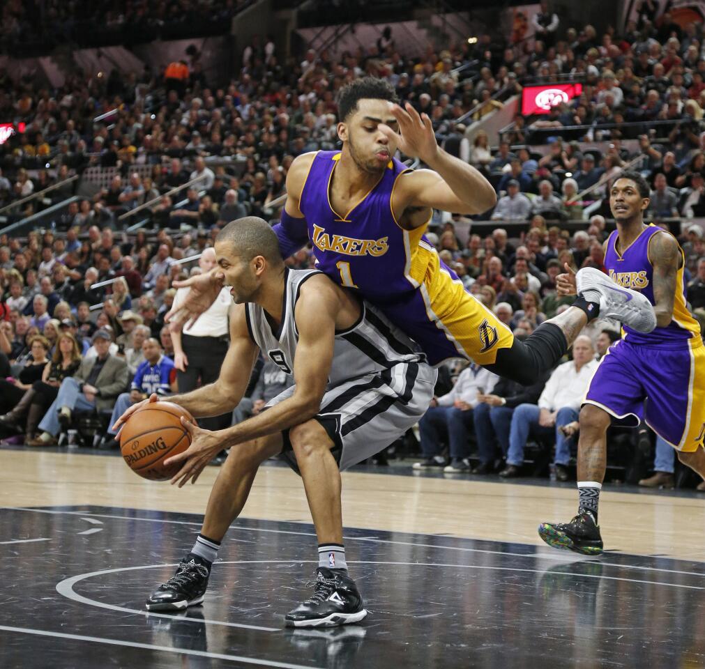 Tony Parker, D'Angelo Russell