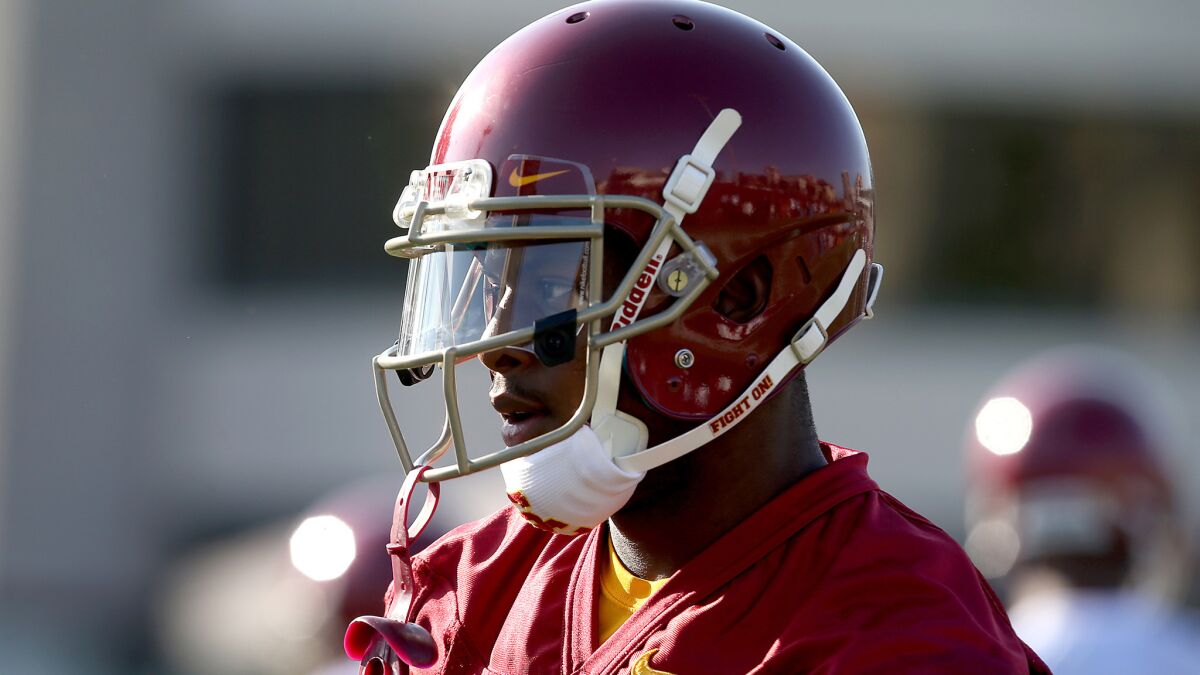 Torjans receiver JuJu Smith-Schuster has plenty of talent, but his health is always a concern.