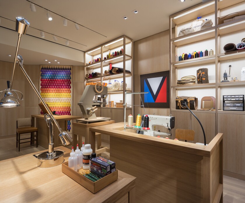 Louis Vuitton mixes French style with a touch of California cool at refreshed South Coast Plaza ...