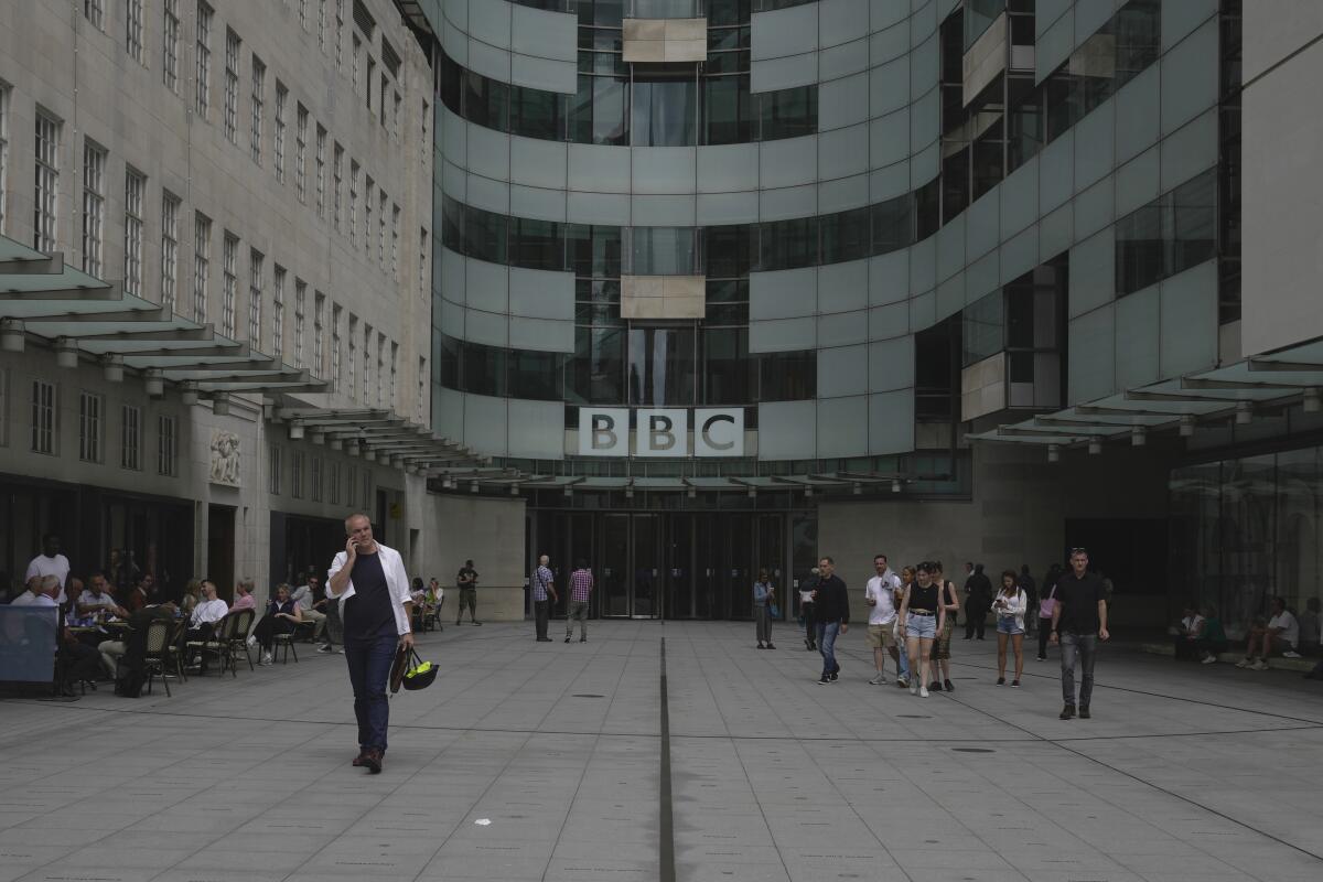 BBC headquarters in London