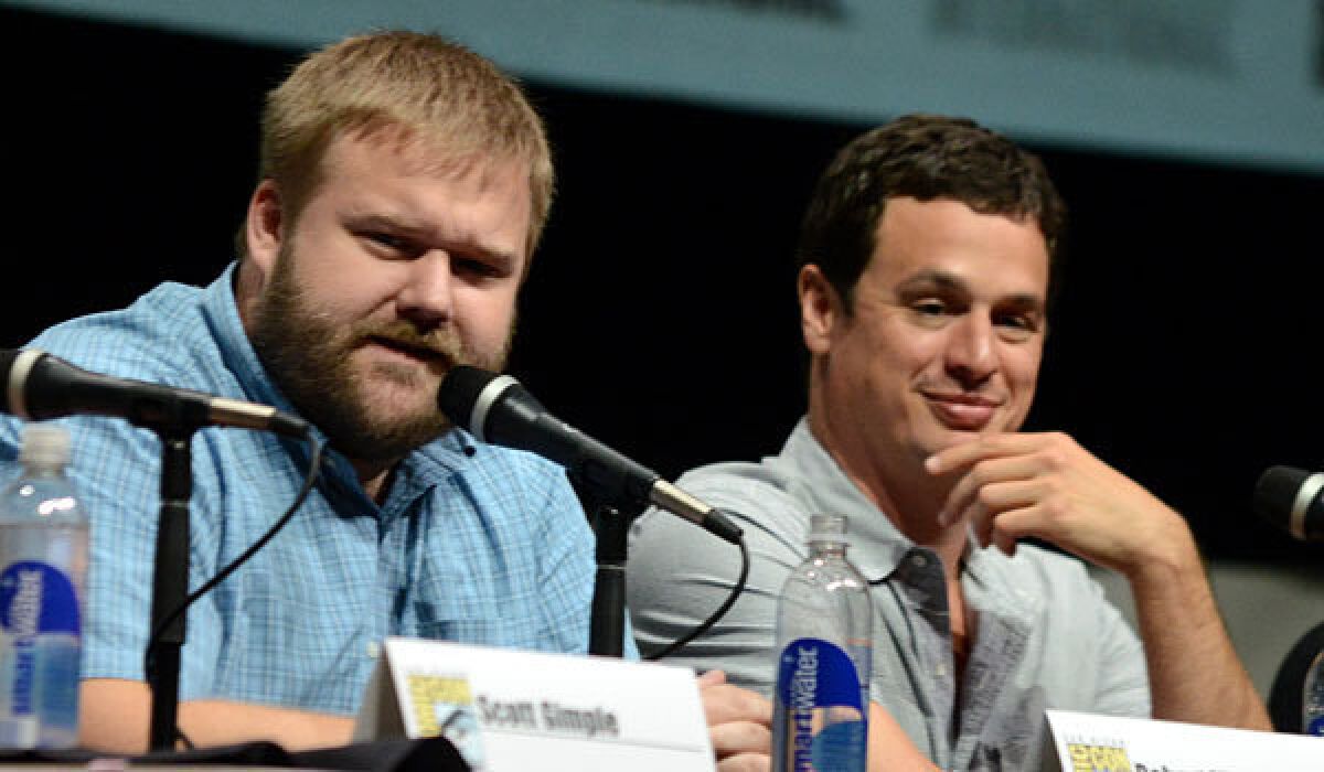 "Walking Dead" executive producers Robert Kirkman and David Alpert