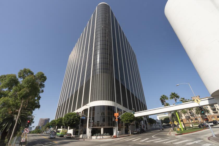 The Los Angeles Unified School District, LAUSD headquarters building 