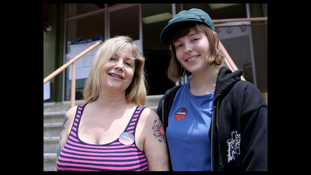 Photo Gallery: Locals vote at Youth Center polling station in Burbank