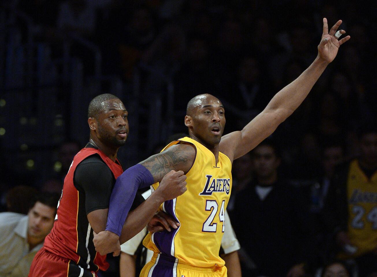 Dwyane Wade, Kobe Bryant