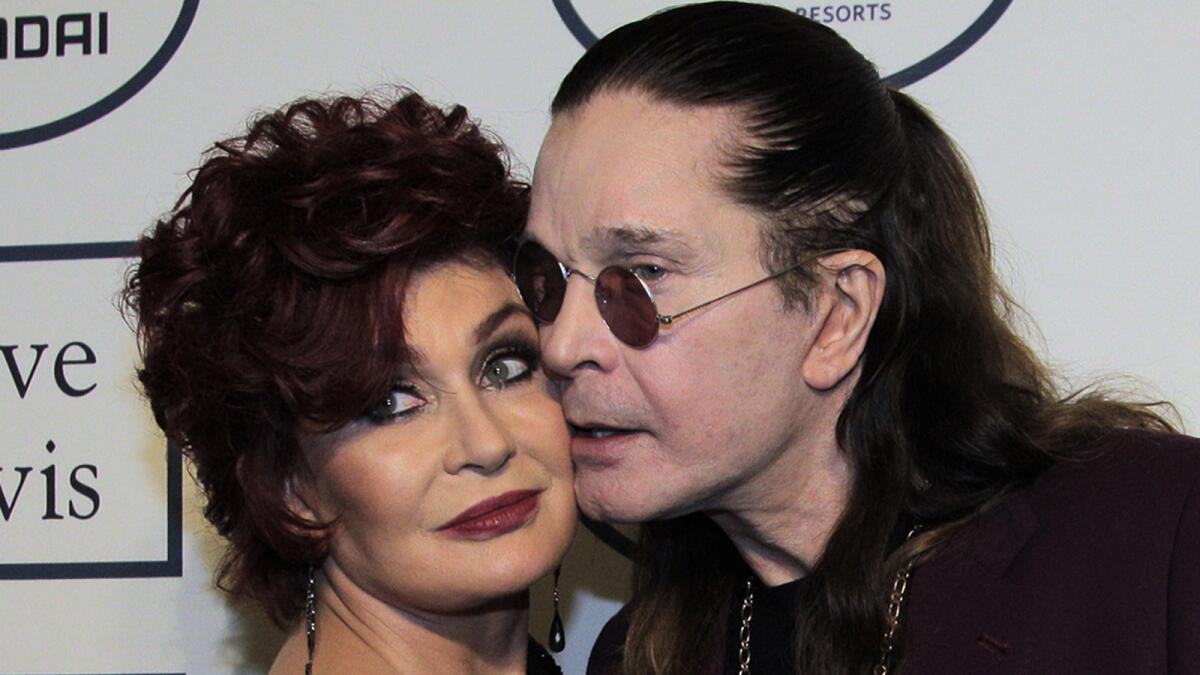 Sharon and Ozzy Osbourne in 2014.