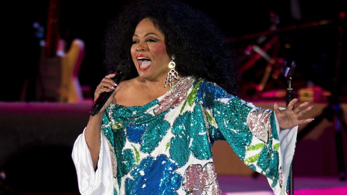 Grammy winner Diana Ross returns to the Hollywood Bowl on Saturday.