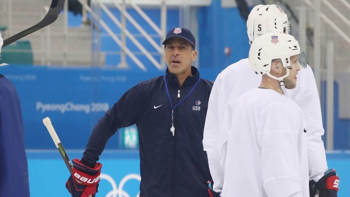 Chris Chelios is in his fifth Olympics, this time as an assistant on the U.S. team.