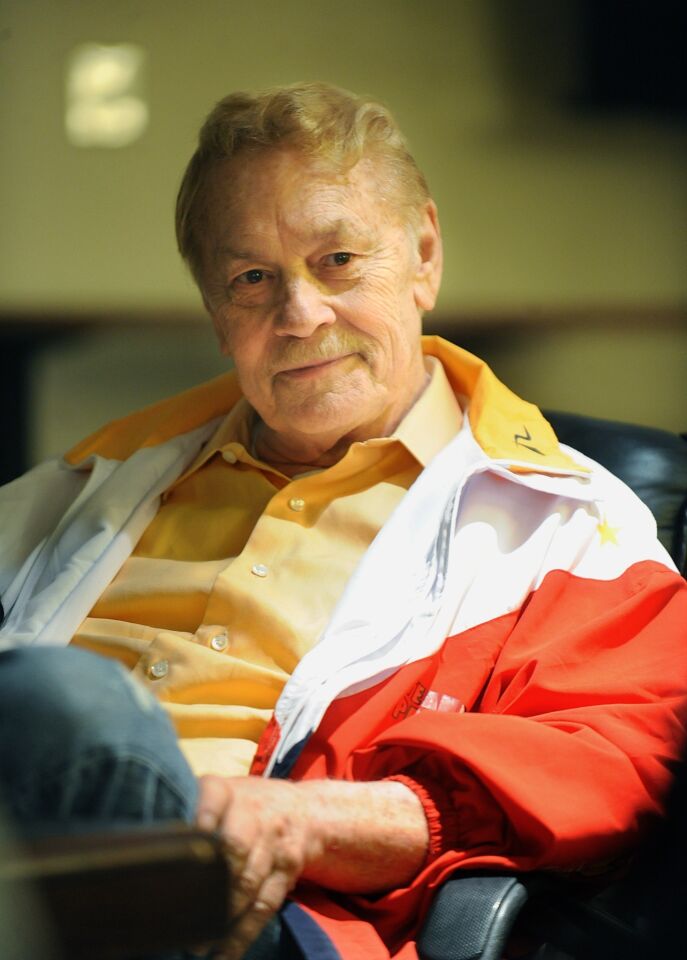 As owner of the Lakers, Jerry Buss would hold a private interview session with beat reporters before the season began.