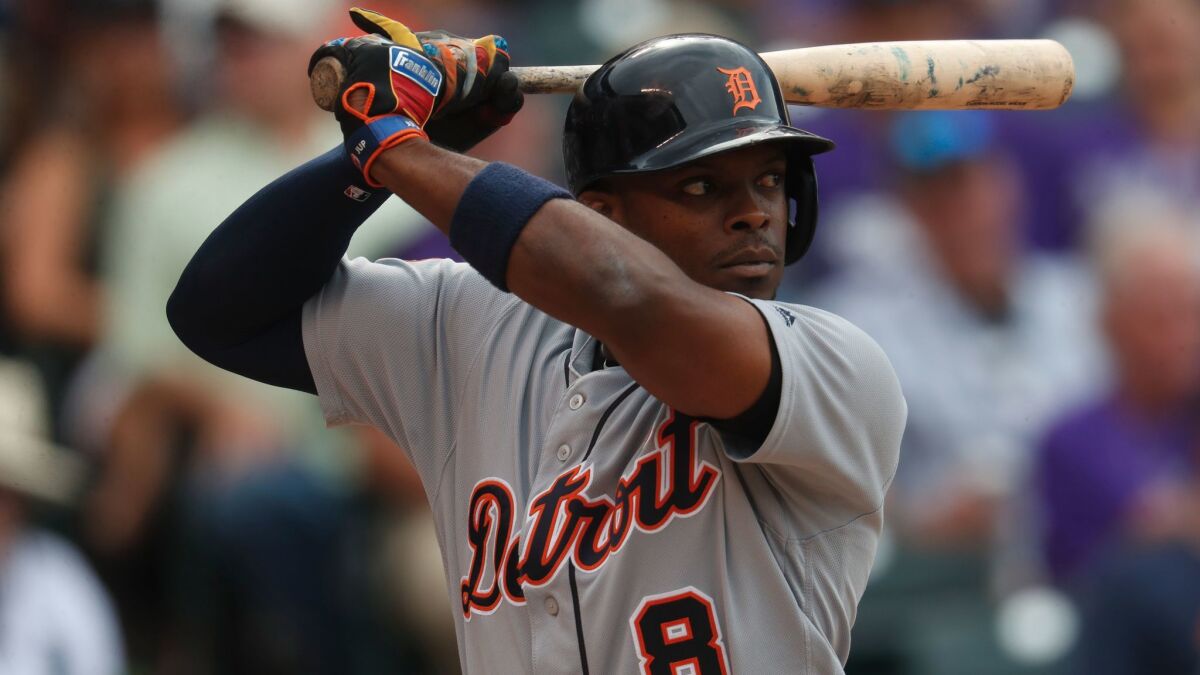 Detroit's Justin Upton is hitting .279 with a .904 on-base-plus-slugging percentage, 28 home runs and 94 runs batted in.