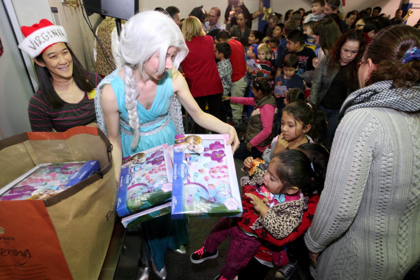 Photo Gallery: Glendale Adventist Medical Center throws Xmas party at Play to Learn Center